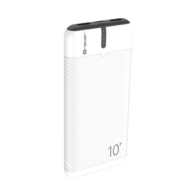 20241224103243_tracer_energo_power_bank_10000mah_me_2_thyres_usb_a_kai_thyra_usb_c_white_black Tracer EnerGo Power Bank 10000mAh με 2 Θύρες USB-A και Θύρα USB-C White / Black - Image 1