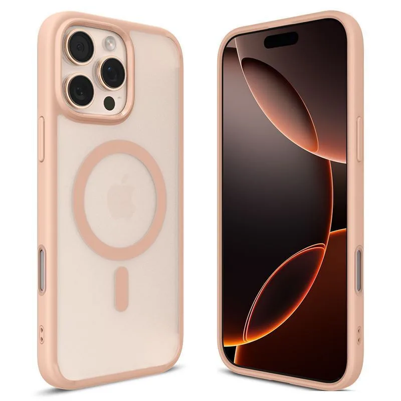 Spigen Ultra Hybrid T Magfit Back Cover Σιλικόνης / Πλαστικό 2mm Ροζ (iPhone 16 Pro) ACS09071 - Image 1