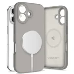 Tech-Protect Liquid Magsafe Back Cover Σιλικόνης Γκρι (iPhone 16)