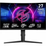 MSI MPG 275CQRXF VA HDR Curved Monitor 27" QHD 2560x1440 240Hz με Χρόνο Απόκρισης 0.5ms GTG