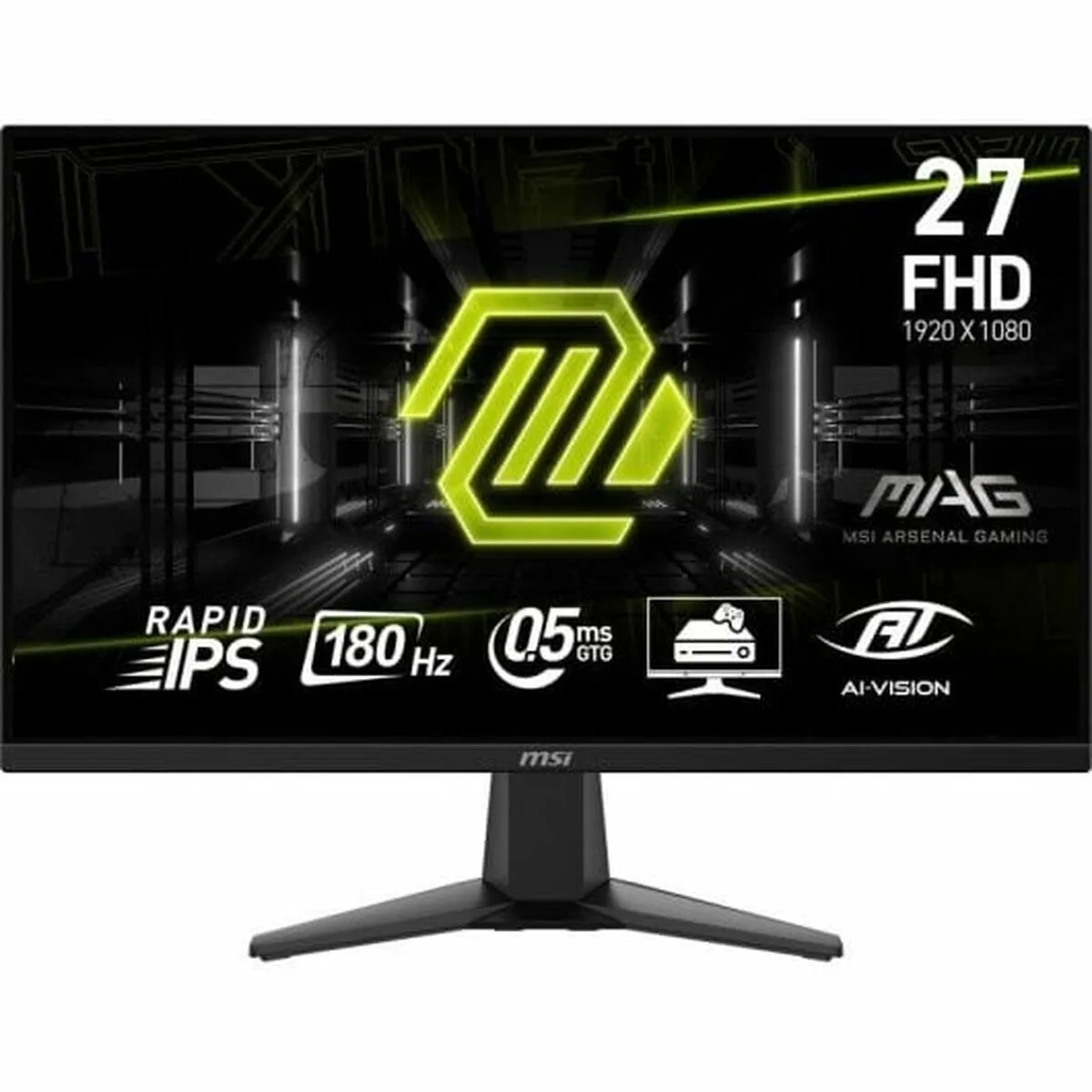MSI MAG 275F IPS Gaming Monitor 27" FHD 1920x1080 180Hz με Χρόνο Απόκρισης 0.5ms GTG - Image 1