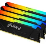 Kingston Fury Beast DDR4 128GB RAM με 4x32GB Modules και Ταχύτητα 3600 για Desktop KF436C18BB2AK4/128