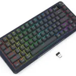 Redragon Flekact K708RGB-PRO Ασύρματο Οπτικό Gaming Πληκτρολόγιο 75% με RGB φωτισμό (Αγγλικό US)