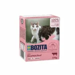 Bozita Feline Υγρή Τροφή για Ενήλικες Γάτες σε Φακελάκι με Βοδινό χωρίς Σιτηρά & Γλουτένη 370gr 035759