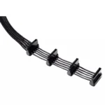 Be Quiet CS-3440 7-Pin SATA III - 3x 7-Pin SATA III Angle (90°) Cable 0.42m Μαύρο (BC022)