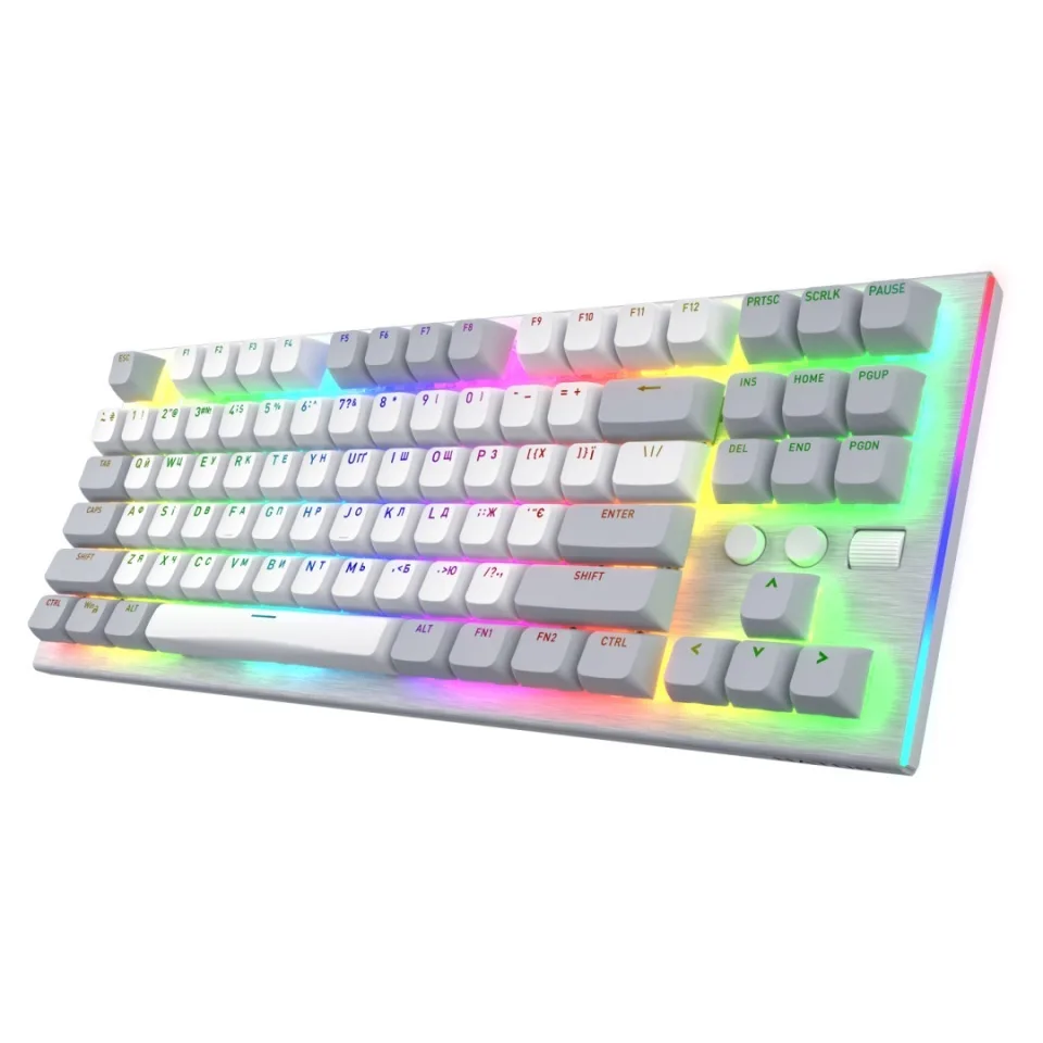 20250113121749_hator_gravity_gaming_michaniko_pliktrologio_tenkeyless_me_rgb_fotismo_agliko_us_leyko HATOR Gravity Gaming Μηχανικό Πληκτρολόγιο Tenkeyless με RGB φωτισμό (Αγγλικό US) Λευκό - Image 1