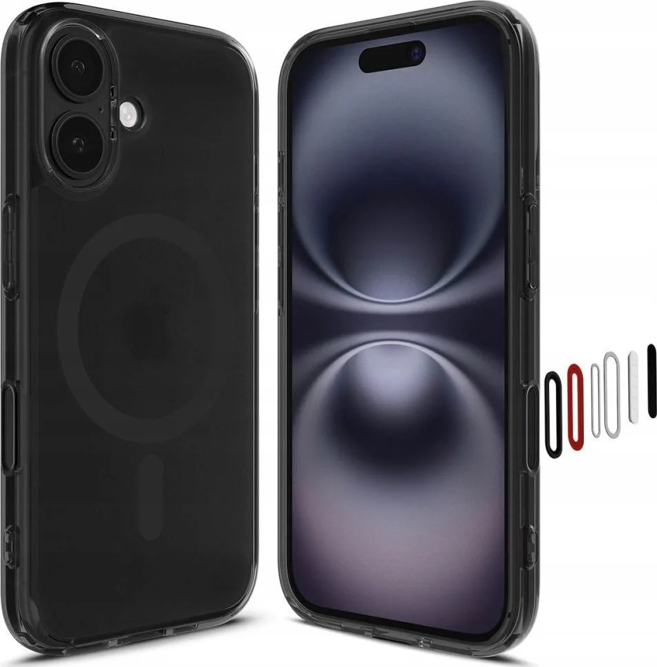 Spigen Ultra Hybrid ”t” Mag Back Cover Σιλικόνης / Πλαστικό 2mm Μαύρο (iPhone 16) ACS09074 - Image 1