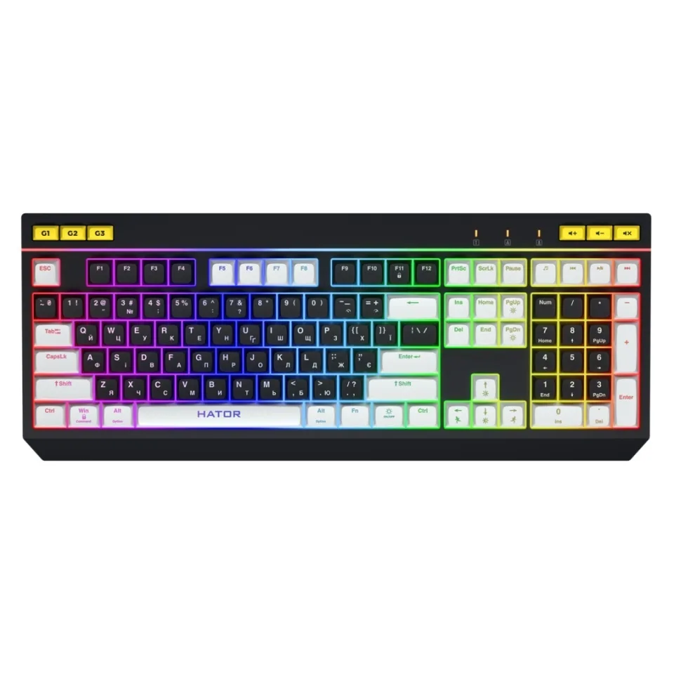 HATOR Icefall Gaming Μηχανικό Πληκτρολόγιο με RGB φωτισμό (Αγγλικό US) - Image 1