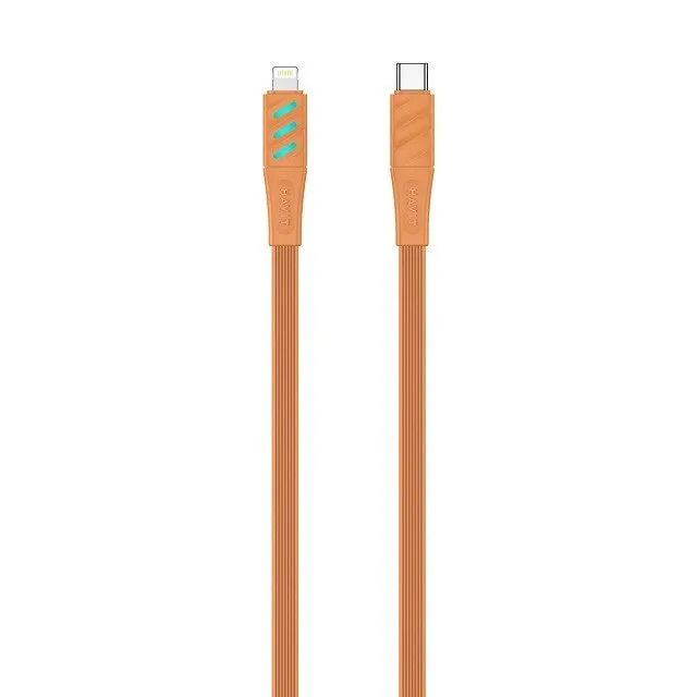 Havit USB-C to Lightning Cable Πορτοκαλί 1m (CB6255) - Image 1