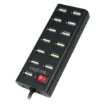 LogiLink USB 2.0 Hub 13 Θυρών με σύνδεση USB-A και Εξωτερική Παροχή Ρεύματος (UA0126)