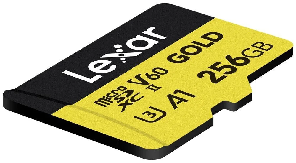 Lexar Professional microSDXC 256GB Class 10 U3 V60 A1 UHS-II με αντάπτορα - Image 1