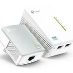 TP-LINK TL-WPA4220 KIT v5 Powerline Διπλό για Ασύρματη Σύνδεση Wi‑Fi 4 και 2 Θύρες Ethernet
