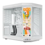 HYTE Y70 Touch Infinite Gaming Midi Tower Κουτί Υπολογιστή με Πλαϊνό Παράθυρο Λευκό