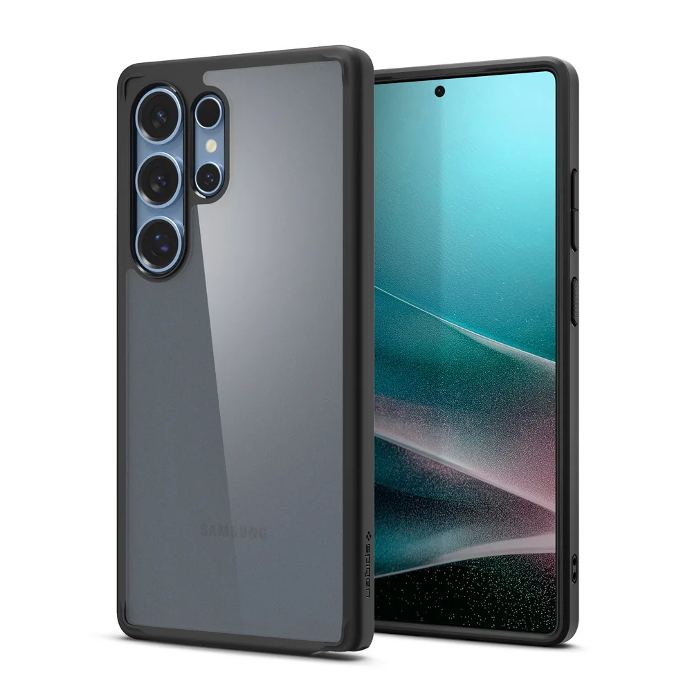 Spigen Ultra Hybrid Back Cover Σιλικόνης / Πλαστικό 1.2mm Μαύρο (Galaxy S25 Ultra) ACS08962 - Image 1