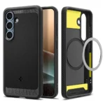 Spigen Rugged Armor Back Cover Σιλικόνης / Πλαστικό 2mm Μαύρο (Galaxy S25) ACS08998