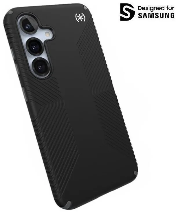 Speck Back Cover Πλαστικό / Tempered Glass Μαύρο (Galaxy S25) - Image 1