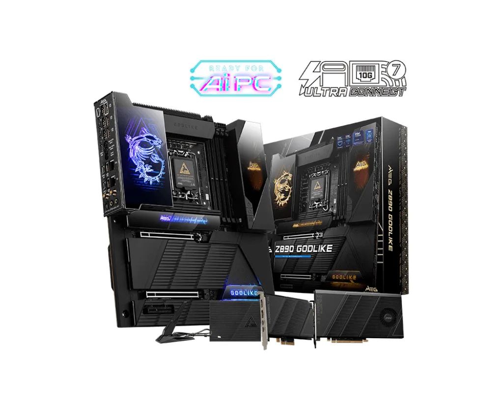 20250128140801_msi_meg_z890_godlike_wi_fi_motherboard_atx_me_intel_1851_socket MSI MEG Z890 Godlike Wi-Fi Motherboard ATX με Intel 1851 Socket 911-7E21-001 - Image 1