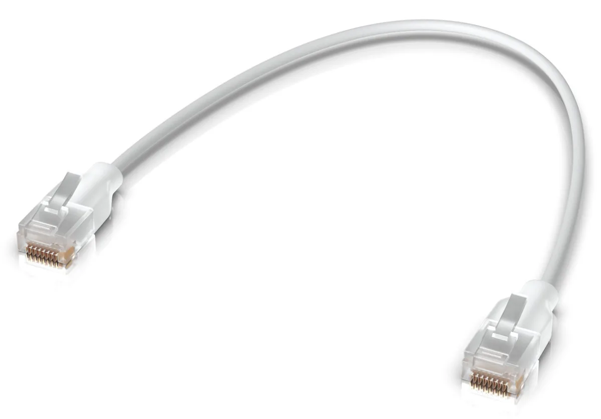 Ubiquiti U/UTP Cat.6 Καλώδιο Δικτύου Ethernet 15m Λευκό 1τμχ UACC-CABLE-PATCH-EL-15M-W - Image 1