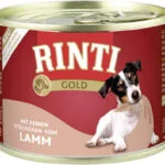 Rinti Gold Υγρή Τροφή Σκύλων σε Κονσέρβα με Αρνί χωρίς Σιτηρά 185gr 91032
