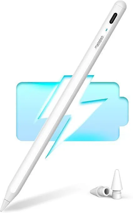 Metapen A8 Ψηφιακή Γραφίδα Αφής με Palm Rejection για iPad σε Λευκό χρώμα - Image 1