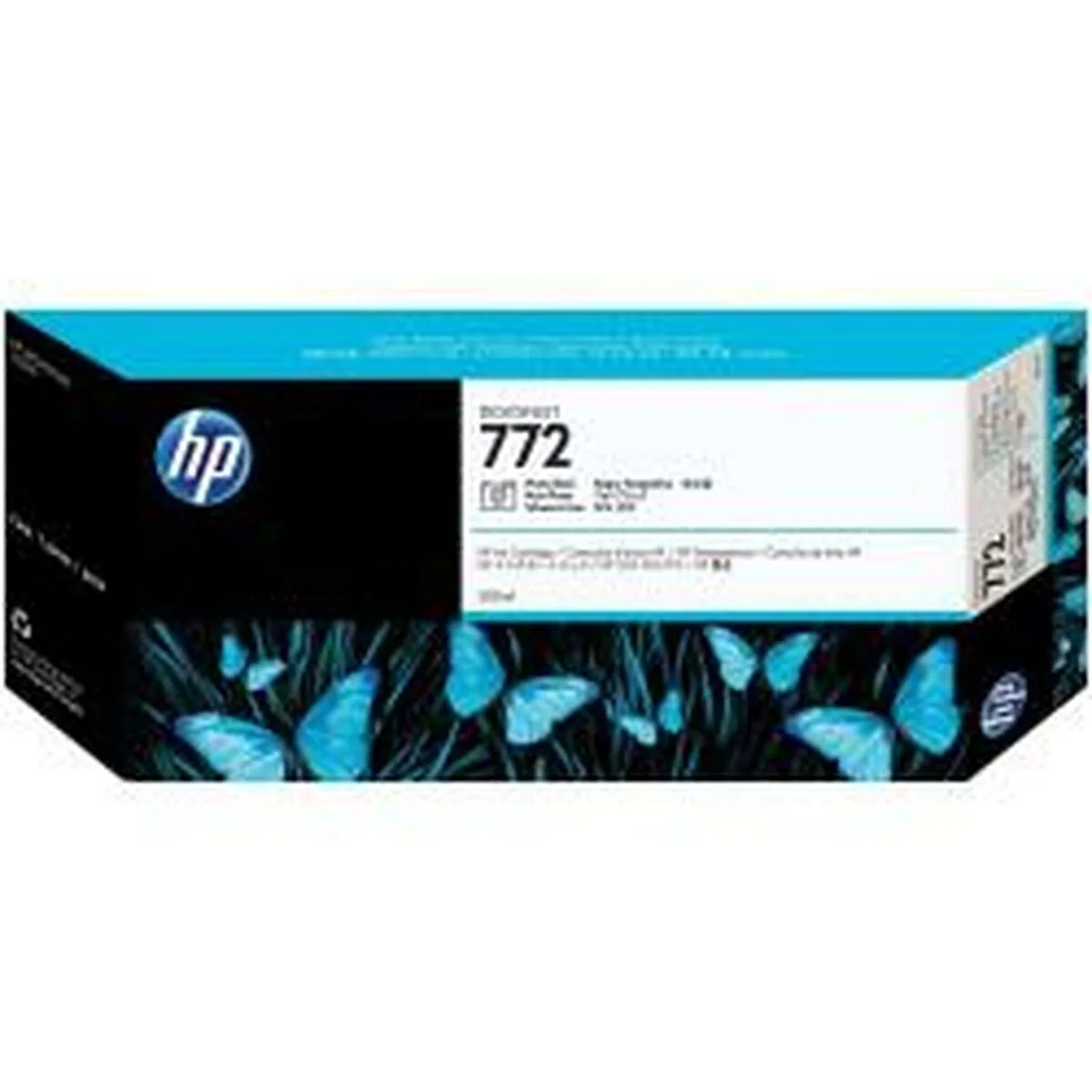 HP 772 Γνήσιο Μελάνι Εκτυπωτή InkJet Photo Μαύρο (CN633A) - Image 1