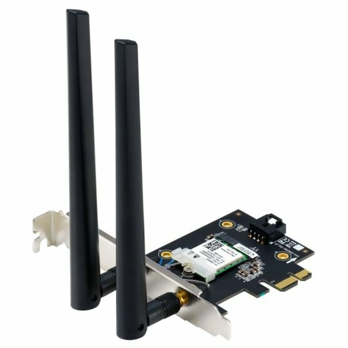 20250204122842_asus_pce_be6500_asyrmati_karta_diktyou_wi_fi_7_6452mbps_pci_e Asus PCE-BE6500 Ασύρματη Κάρτα Δικτύου Wi‑Fi 7 (6452Mbps) PCI-e - Image 1