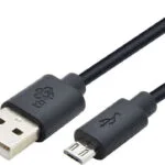 TB Print Regular USB 2.0 to micro USB Cable Μαύρο 3m (AKTBXKU2PBAW30B) 1τμχ