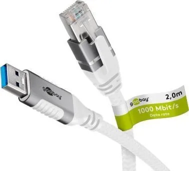 Goobay Regular USB 2.0 to micro USB Cable Λευκό 2m 74159 1τμχ - Image 1
