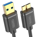 Unitek Regular USB 3.0 to micro USB Cable Μαύρο 1m (Y-C461GBK) 1τμχ