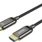 Unitek HDMI 2.1 Cable HDMI male - HDMI male 80m Μαύρο
