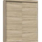 IGA 160 SON C KPL Δίφυλλη Ντουλάπα Συρόμενη Sonoma Oak 160x61x200cm IGA 160 SON C KPL