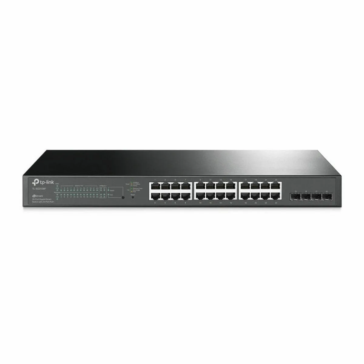 TP-LINK Jetstream TL-SG2428P v4 Managed L2 PoE+ Switch με 24 Θύρες Gigabit (1Gbps) Ethernet και 4 SFP Θύρες - Image 1