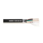 Tasker C283 Soft Pvc Υβριδικό Καλώδιο Μέτρου Dmx 110 Ohm + Power Cable 1x2x0 22+3x1 50mm² Μαύρο Bulk M Υβριδικό Καλώδιο Μέτρου Dmx 110 Ohm + Power Cable 1x2x0 22+3x1 50mm² Μαύρο