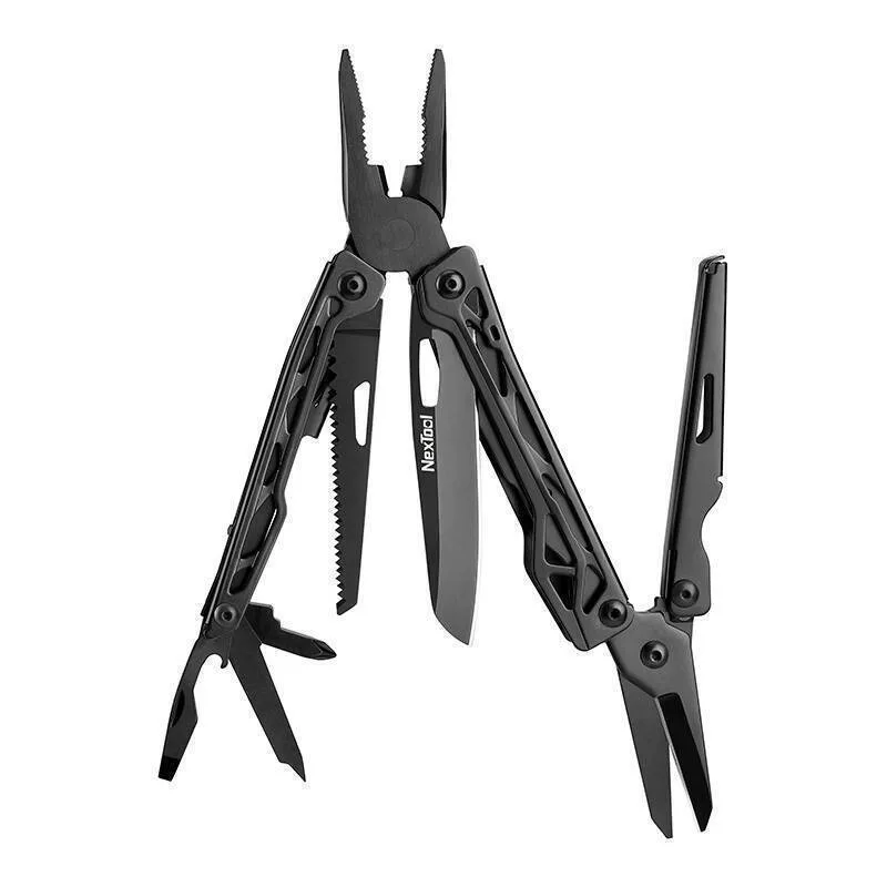 20250211111304_multitool_blackknight_nextool_machairi_ne20151_me_lama_apo_anoxeidoto_atsali_se_thiki_ne20151 NexTool Multitool BlackKnight Nextool Πολυεργαλείο Μαύρο σε Θήκη NE20151 - Image 1