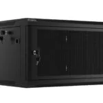 Lanberg Επιτοίχια Καμπίνα Rack 6U Μαύρο WF01-6406-23B