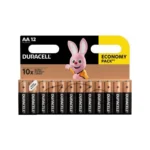 Duracell Αλκαλικές Μπαταρίες AA 1.5V 12τμχ LR6/AA/MN1500/12