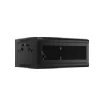 Lanberg Επιτοίχια Καμπίνα Rack 4U Μαύρο WF01-6404-23B