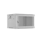 Lanberg Επιτοίχια Καμπίνα Rack 6U Γκρι WF01-6406-23S