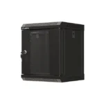 Lanberg Επιτοίχια Καμπίνα Rack 6U Μαύρο WF11-3306-10B