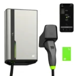 Green Cell Επιτοίχιος Τριφασικός Σταθμός Φόρτισης 22kW με Ενσωματωμένο Καλώδιο Type 2 (EVGC021B2250)