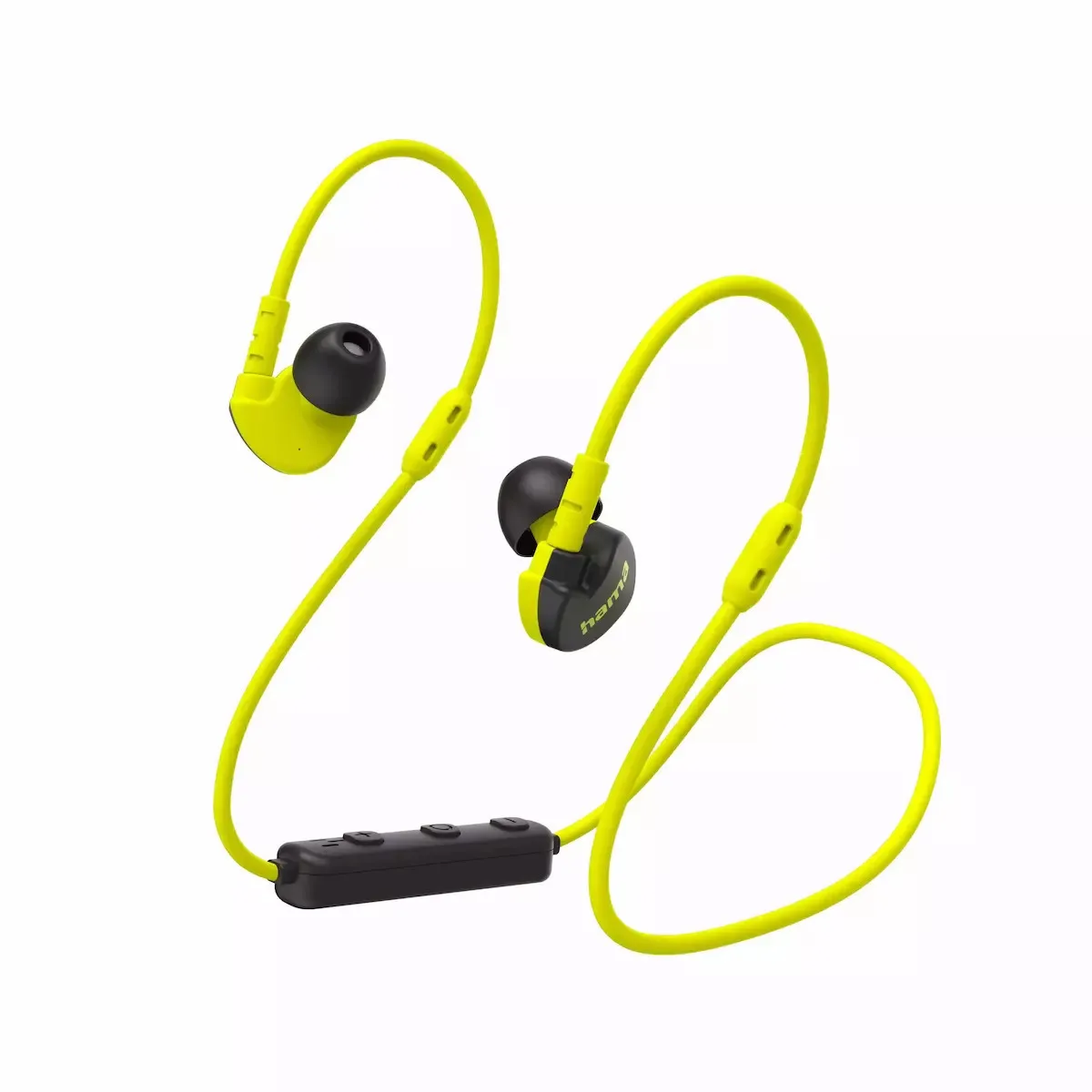 HAMA Freedom Athletics II In-ear Bluetooth Handsfree Ακουστικά Black / Yellow - Image 1