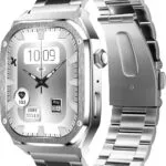MaxCom FW65 Iron S 55mm Smartwatch με Παλμογράφο (Ασημί)