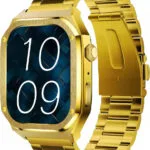 MaxCom FW65 Iron S 55mm Smartwatch με Παλμογράφο (Χρυσό)