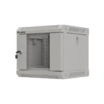 Lanberg Επιτοίχια Καμπίνα Rack 4U Γκρι WF11-3304-10S