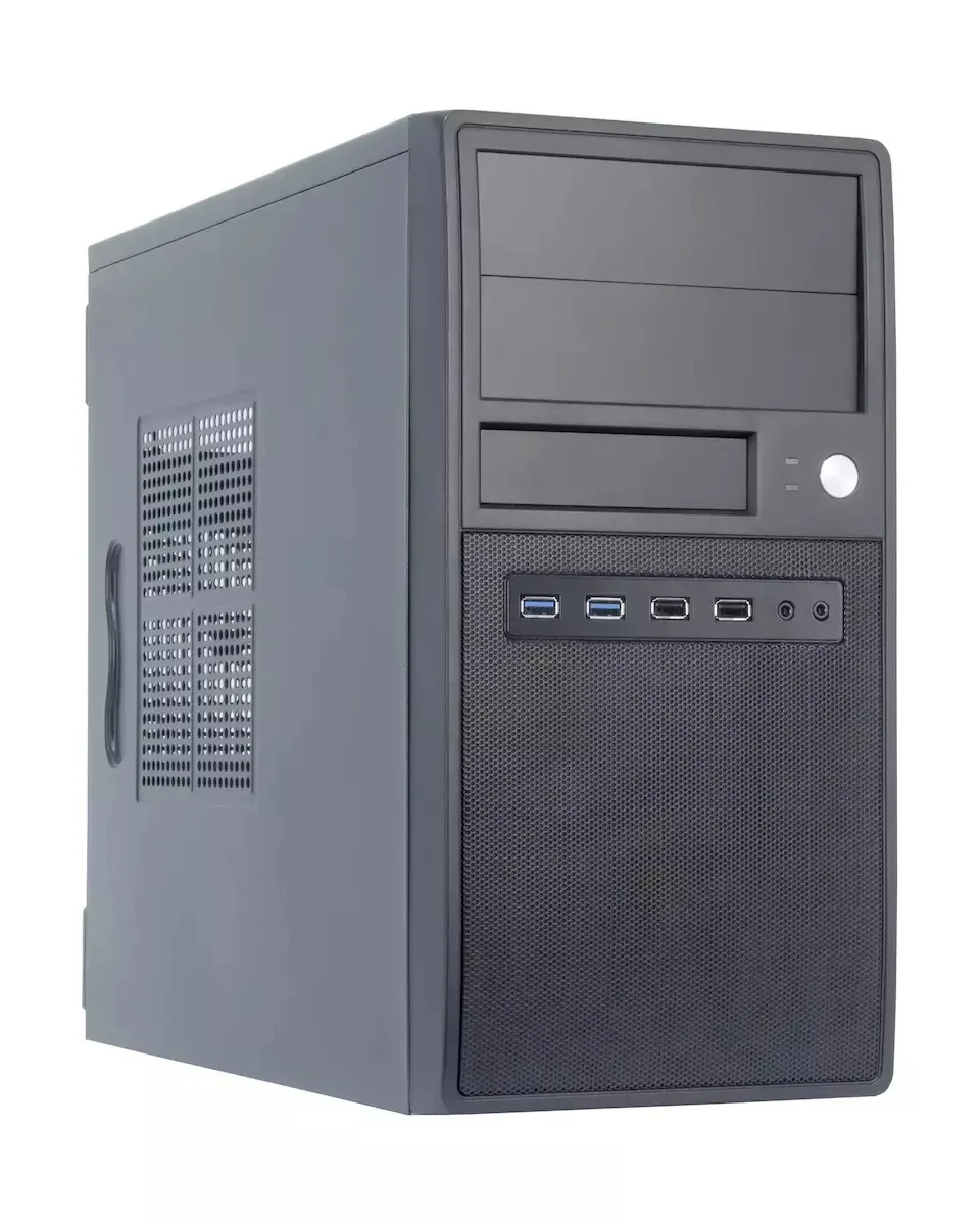 Chieftec CT-04B-350GPB Gaming Midi Tower Κουτί Υπολογιστή με Πλαϊνό Παράθυρο Μαύρο - Image 1