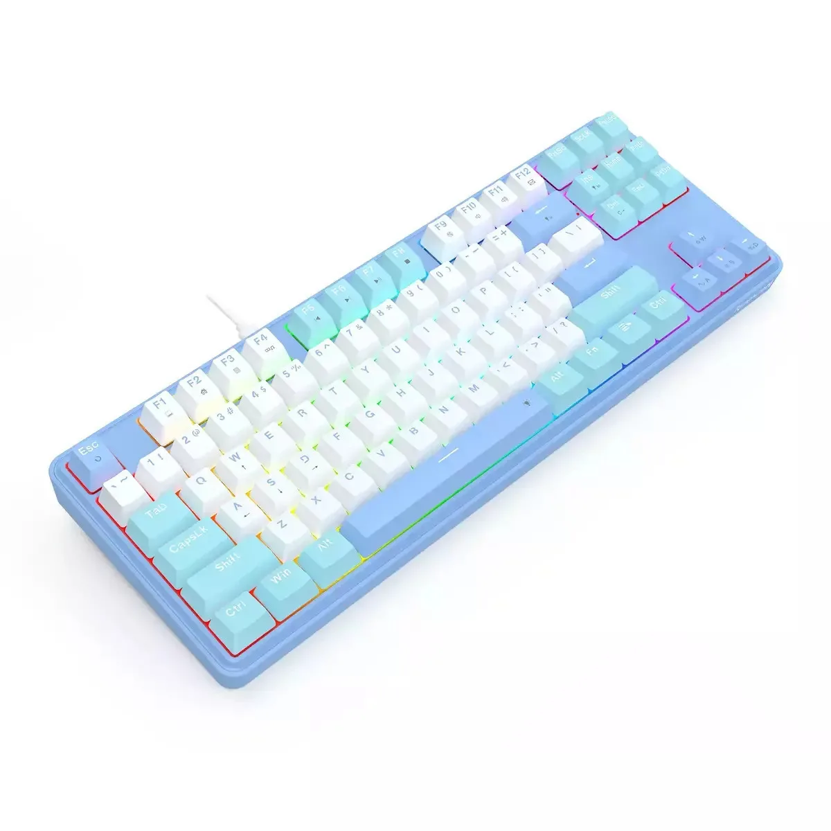 Redragon K707WBB-RGB Gaming Μηχανικό Πληκτρολόγιο Tenkeyless με RGB φωτισμό (Αγγλικό US) StarBlade - Image 1