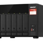QNap TVS-675-8G NAS Tower με 6 θέσεις για HDD/M.2/SSD και 2 θύρες Ethernet