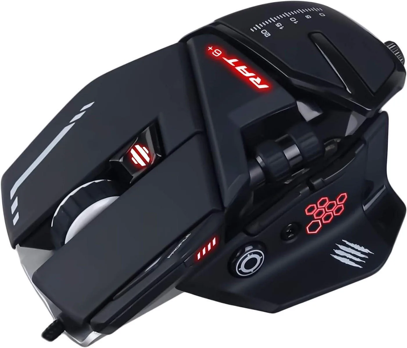 Mad Catz R.A.T. 6+ Gaming Ποντίκι 12000 DPI Μαύρο - Image 1