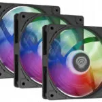 Natec Oxal 120 Case Fan με ARGB Φωτισμό και Σύνδεση 3-Pin / 4-Pin PWM 3τμχ