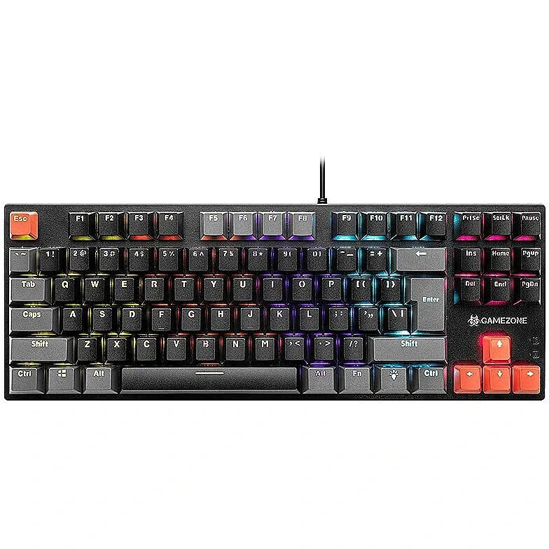 Tracer GameZone Blade 87 Gaming Μηχανικό Πληκτρολόγιο Tenkeyless με Outemu Red διακόπτες και RGB φωτισμό (Αγγλικό US) - Image 1